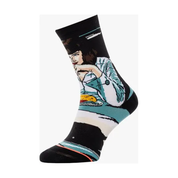 Stance Skarpety Mia Booth , niebieski, rozmiar M. Niebieskie skarpetki damskie Stance, bez wzorów, z bawełny. Za 79.99 zł.