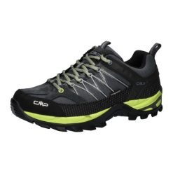 Buty trekkingowe męskie CMP 72UN Rigel Low Trekking. Szare trekkingi męskie CMP, z materiału, bez zapięcia. Za 429.99 zł.
