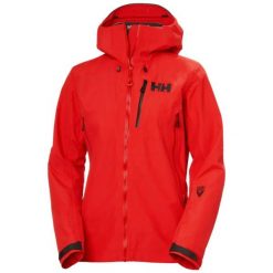 Damska kurtka turystyczna Helly Hansen Odin 9 Worlds 3.0. Czerwone kurtki sportowe damskie Helly Hansen, l, bez wzorów, z dzianiny, bez ramiączek, bez kaptura. Za 1,765.80 zł.