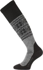 Skarpety narciarskie uniseks Lasting SWB 800 Merino 85%. Czarne skarpetki damskie LASTING, bez wzorów, z dzianiny. Za 98.00 zł.