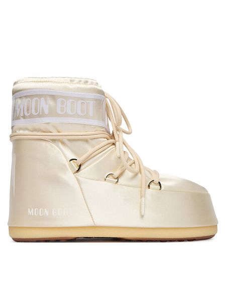 Moon Boot Śniegowce Mb Icon Low 80D1409660 Biały. Białe buty zimowe męskie Moon Boot, bez wzorów, z materiału, bez obcasa, bez zapięcia. Za 1,179.00 zł.