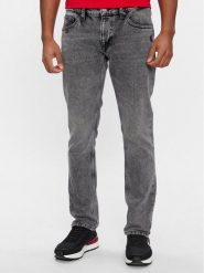 Tommy Jeans Jeansy Scanton DM0DM18157 Szary Slim Fit. Szare jeansy męskie Tommy Jeans, z bawełny. Za 299.99 zł.