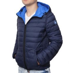 Kurtka męska dwustronna z kapturem U.S POLO. Niebieskie kurtki męskie U.S. Polo Assn., m, bez wzorów, z kapturem. W wyprzedaży za 199.00 zł.