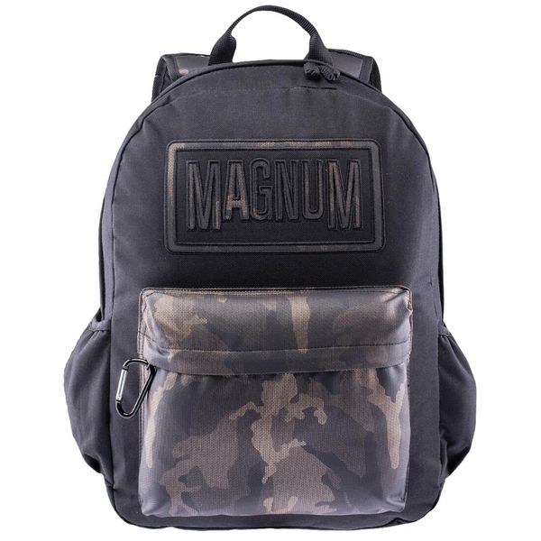 Plecak Corps 25L. Czarne plecaki męskie MAGNUM, bez wzorów, z materiału. Za 84.69 zł.