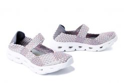 ROCK SPRING DJANGO grey brix, półbuty letnie damskie. Szare półbuty damskie Rock Spring, na lato, bez wzorów, rockowe, bez obcasa, bez zapięcia. Za 175.92 zł.