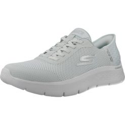 Buty SKECHERS GO WALK FLEX GRAND ENTRY Zielony. Zielone obuwie sportowe damskie Skechers, bez wzorów, bez zapięcia, trekkingowe, Skechers Sport. Za 333.99 zł.
