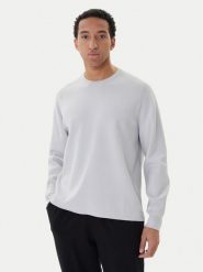 Calvin Klein Sweter Ls Ck Tech Knit Crwnk LV040BM347 Szary Regular Fit. Szare swetry męskie Calvin Klein, m, bez wzorów, z wiskozy, bez kołnierzyka, bez ramiączek. Za 559.99 zł.