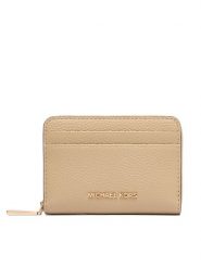 MICHAEL Michael Kors Etui na karty kredytowe Jet Set 32T4GJ6Z5L Beżowy jasny. Brązowe portfele damskie MICHAEL Michael Kors, ze skóry. Za 420.99 zł.