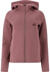 Damska bluza z kapturem zapinana na zamek SOS Vail. Fioletowe bluzy damskie SOS, l, bez wzorów, z bawełny, bez ramiączek, z kapturem. Za 334.00 zł.