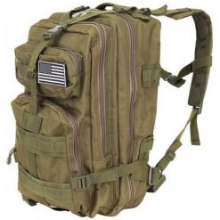 Plecak Survival 38l z ISO TRADE. Zielone plecaki damskie TRIZAND, bez wzorów, militarne. Za 79.90 zł.