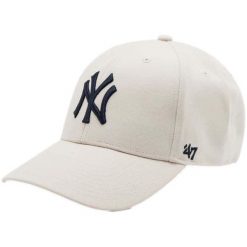 Czapka z daszkiem dla dorosłych 47 Brand New York Yankees MVP Cap. Brązowe czapki damskie 47 Brand, bez wzorów, z wełny, sportowe. Za 99.99 zł.