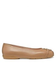 Geox Baleriny D Annytah W D55XYA 000TU C5000 Beżowy. Brązowe balerinki damskie Geox, bez wzorów, ze skóry, bez obcasa, bez zapięcia. Za 329.99 zł.