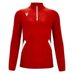 Bluza rozpinana 1/4 Macron Fraser. Białe bluzy damskie Macron, m, bez wzorów, z materiału, bez ramiączek, bez kaptura. Za 322.50 zł.