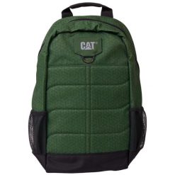 Plecak sportowo-turystyczny męski Benji Backpack pojemność 20 L. Zielone plecaki męskie CATERPILLAR, bez wzorów, sportowe. Za 169.99 zł.