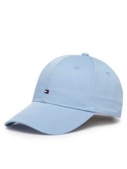 Tommy Hilfiger Czapka z daszkiem Flag Cotton 6 AM0AM13008 Niebieski. Niebieskie czapki damskie Tommy Hilfiger, bez wzorów, z bawełny. Za 169.99 zł.