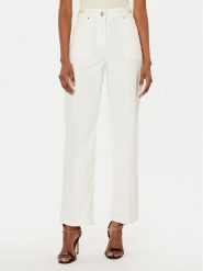 Marciano Guess Spodnie materiałowe 4BGA02 7173A Écru Regular Fit. Spodnie materiałowe damskie Marciano Guess, z aplikacjami, z bawełny. Za 429.99 zł.