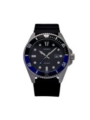 Casio Zegarek Duro Diver MDV-107-1A2VEF Czarny. Czarne zegarki męskie Casio, bez wzorów. Za 359.99 zł.