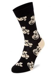 Happy Socks Skarpety Mężczyźni Bawełna czarny, 36-40. Czarne skarpety męskie Happy Socks, bez wzorów, z bawełny. Za 59.95 zł.