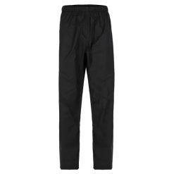 Spodnie przeciwdeszczowe Pro-X Elements Tramp. Czarne spodnie sportowe damskie PRO-X ELEMENTS, bez wzorów, sportowe, trekkingowe. Za 387.00 zł.