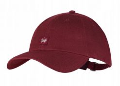 Czapka z daszkiem BUFF CHILL BASEBALL CAP. Czerwone czapki damskie Buff, bez wzorów, z materiału. Za 129.99 zł.