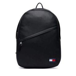 Plecak Tommy Jeans. Czarne plecaki męskie Tommy Jeans, bez wzorów, z jeansu, sportowe. Za 449.99 zł.