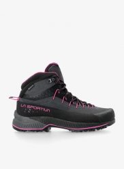 Buty podejściowe damskie La Sportiva TX4 Evo Mid GTX. Szare obuwie trekkingowe damskie La Sportiva, z gore-texu, przed kolano, bez zapięcia. Za 1,065.89 zł.