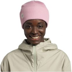 Czapka BUFF Crossknit Beanie Solid. Czerwone czapki męskie Buff, bez wzorów. W wyprzedaży za 110.44 zł.