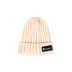 Czapka outdoor zimowa unisex Beanie. Brązowe czapki damskie Champion, na zimę, bez wzorów. Za 93.00 zł.