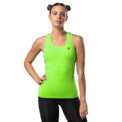 Koszulka tank top fitness damska All Star. Czarne bluzki damskie SIROKO, s, bez wzorów, retro, bez kołnierzyka, bez ramiączek. Za 87.40 zł.
