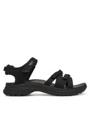 Teva Sandały Tirra Sport 1173720 Czarny. Czarne sandały damskie Teva, bez wzorów, z materiału, bez obcasa, bez zapięcia. Za 409.99 zł.