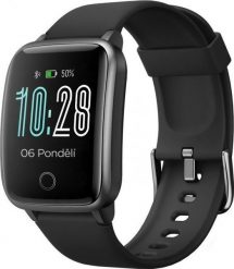 Smartwatch Umax U-Band P2-L Czarny (UB535). Czarne zegarki smartwatch Umax, bez wzorów. Za 61.00 zł.