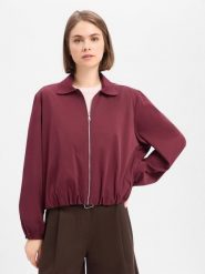 Marc O'Polo Denim Bluza Kobiety czerwony, M. Czerwone bluzy damskie Marc O'Polo DENIM, m, bez wzorów, z denimu, sportowe, bez ramiączek, bez kaptura. Za 429.95 zł.