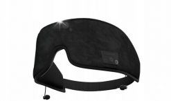 Słuchawki Opaska Maska Osłon Oczy do Spania na Sen + Słuchawki Bluetooth 11h Jabees. Słuchawki bezprzewodowe NoName. Za 329.98 zł.