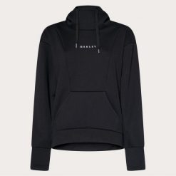 Oakley Bluza Rosy Rc Fleece Foa500459-02E. Czarne bluzy damskie Oakley, bez wzorów, bez ramiączek, bez kaptura. Za 244.99 zł.