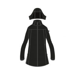 Damska kurtka softshell CMP. Czarne kurtki damskie CMP, na zimę, bez wzorów, z materiału, z kapturem. Za 539.40 zł.
