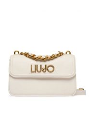 Liu Jo Torebka AA6121 E0958 Écru. Białe listonoszki damskie Liu Jo, bez wzorów, ze skóry, bez dodatków. Za 639.99 zł.