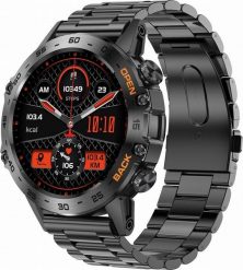 Smartwatch Gravity GT9-2 Czarny. Czarne zegarki smartwatch Gravity, bez wzorów. Za 203.21 zł.