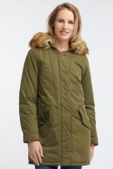 DAMSKA KURTKA ZIMOWA MUSTANG PARKA IVY GREEN 1006132 6421. Zielone kurtki damskie Mustang, na zimę, m, bez wzorów, bez kaptura. W wyprzedaży za 169.99 zł.