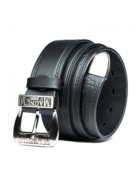 Skórzany pasek BETLEWSKI Czarny 105. Czarne paski męskie Betlewski, ze skóry. Za 69.99 zł.