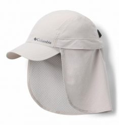 COLUMBIA Czapka z daszkiem EU Coolhead Zero Ice II Cachalot dark stone. Niebieskie czapki damskie Columbia, bez wzorów, z elastanu. Za 95.45 zł.