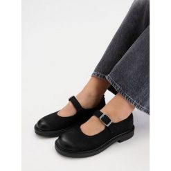 Baleriny G-Star. Czarne balerinki damskie G-Star, bez wzorów, retro, bez obcasa, bez zapięcia. Za 179.99 zł.