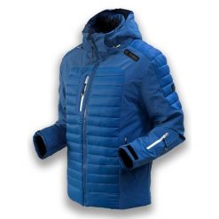 Kurtka Trimm SLIDER. Niebieskie kurtki sportowe męskie TRIMM, na zimę, m, bez wzorów, z nylonu, bez kaptura, narciarskie. W wyprzedaży za 588.00 zł.