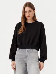ONLY Bluza Bella 15341904 Czarny Regular Fit. Czarne bluzy damskie ONLY, xs, bez wzorów, z bawełny, bez ramiączek, bez kaptura. Za 79.99 zł.