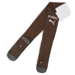 Męskie skarpety FC St. Pauli 25/26 PUMA Espresso Brown White. Białe skarpety męskie Puma, bez wzorów. Za 89.00 zł.