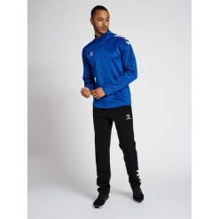Spodnie do piłki nożnej męskie Hummel hml Core. Czarne spodnie sportowe męskie Hummel, l, bez wzorów, z dresówki, na fitness i siłownię. Za 169.50 zł.