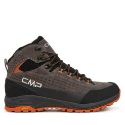 Trekkingi CMP. Brązowe botki męskie CMP, bez wzorów, bez obcasa, bez zapięcia. Za 689.99 zł.