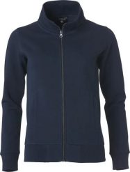 Clique Classic Cardigan Women bluza-kardigan, dark navy. Niebieskie bluzy damskie CLIQUE, l, bez wzorów, z bawełny, bez ramiączek, bez kaptura. Za 211.81 zł.