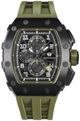 Zegarek męski Tsar Bomba TB8204Q-38 zielony. Zielone zegarki męskie NoName, bez wzorów. Za 999.00 zł.