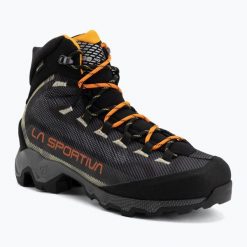 Buty trekkingowe męskie La Sportiva Aequalibrum Hike GTX. Czarne trekkingi męskie La Sportiva, z gore-texu, przed kolano, bez zapięcia. Za 1,211.70 zł.