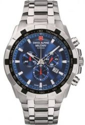 Zegarek Swiss Alpine Military Chrono Zegarek męski 46 mm (7043.9135). Zegarki męskie Swiss, bez wzorów. Za 914.99 zł.